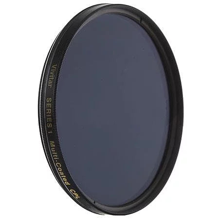 C- (Circular Polarizer) Multicoated | Multithreaded Glass Filter (52mm) For Olympus -570  (Includes Lens Adapter)