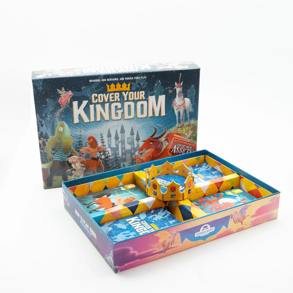 Cover Your Kingdom Board Game, by Grandpa Beck's Games