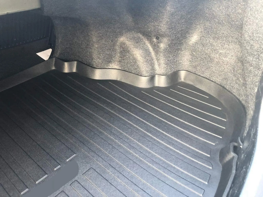 Cargo Liner – Trunk Mat for Toyota Camry 2012-2017 – Weather-Resistant Trunk Mats for Cars with Raised Lip – Non-Slip Car Trunk Mat Rubber – Easy to Install – Laser Pre-Cut Design