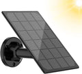 Solar Panel for Rechargeable y Outdoor Camera,Waterproof Solar Panel with 9.8ft  Cable,