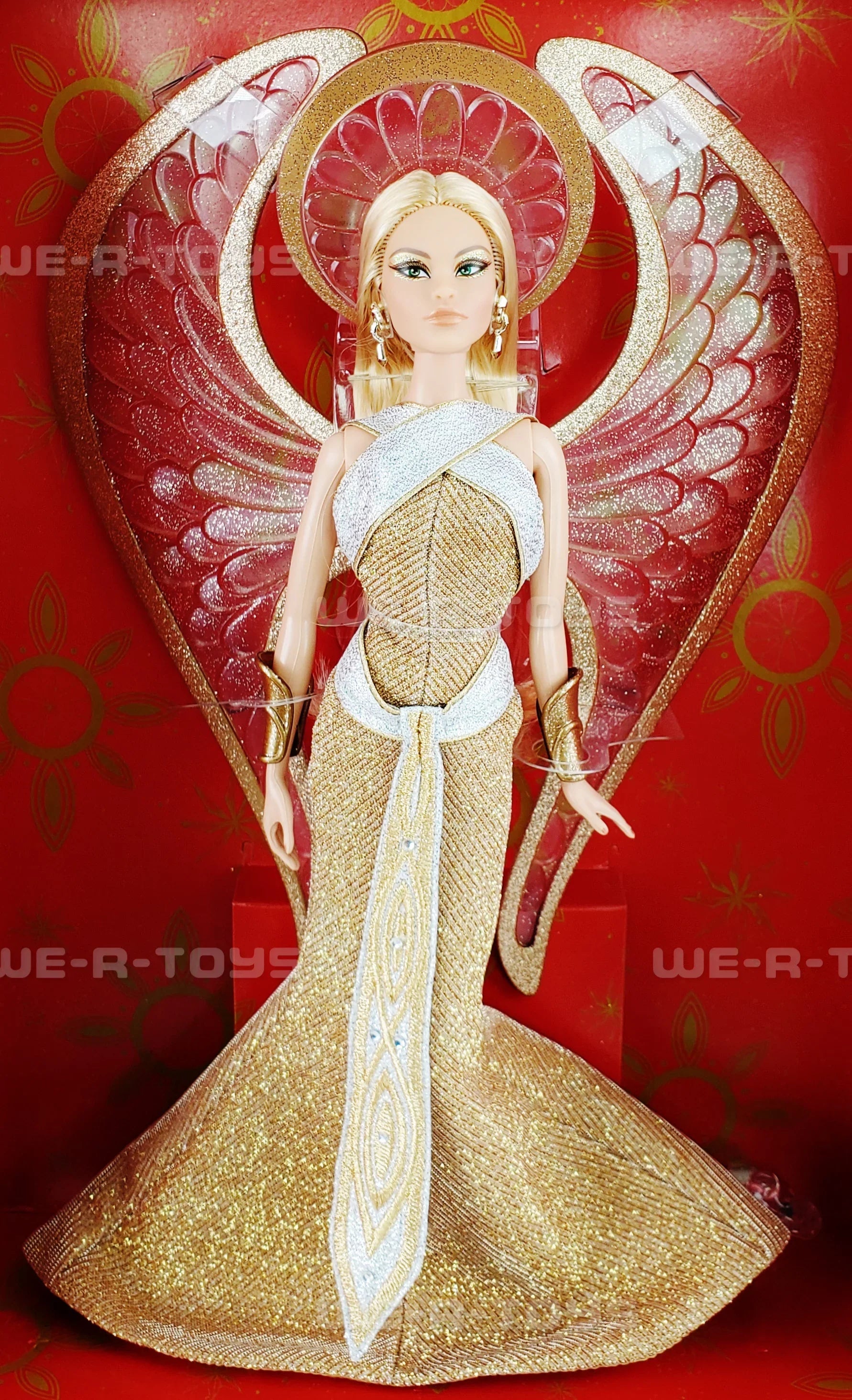 Barbie Bob Mackie Holiday Angel Doll Mattel 2022 #HCC00