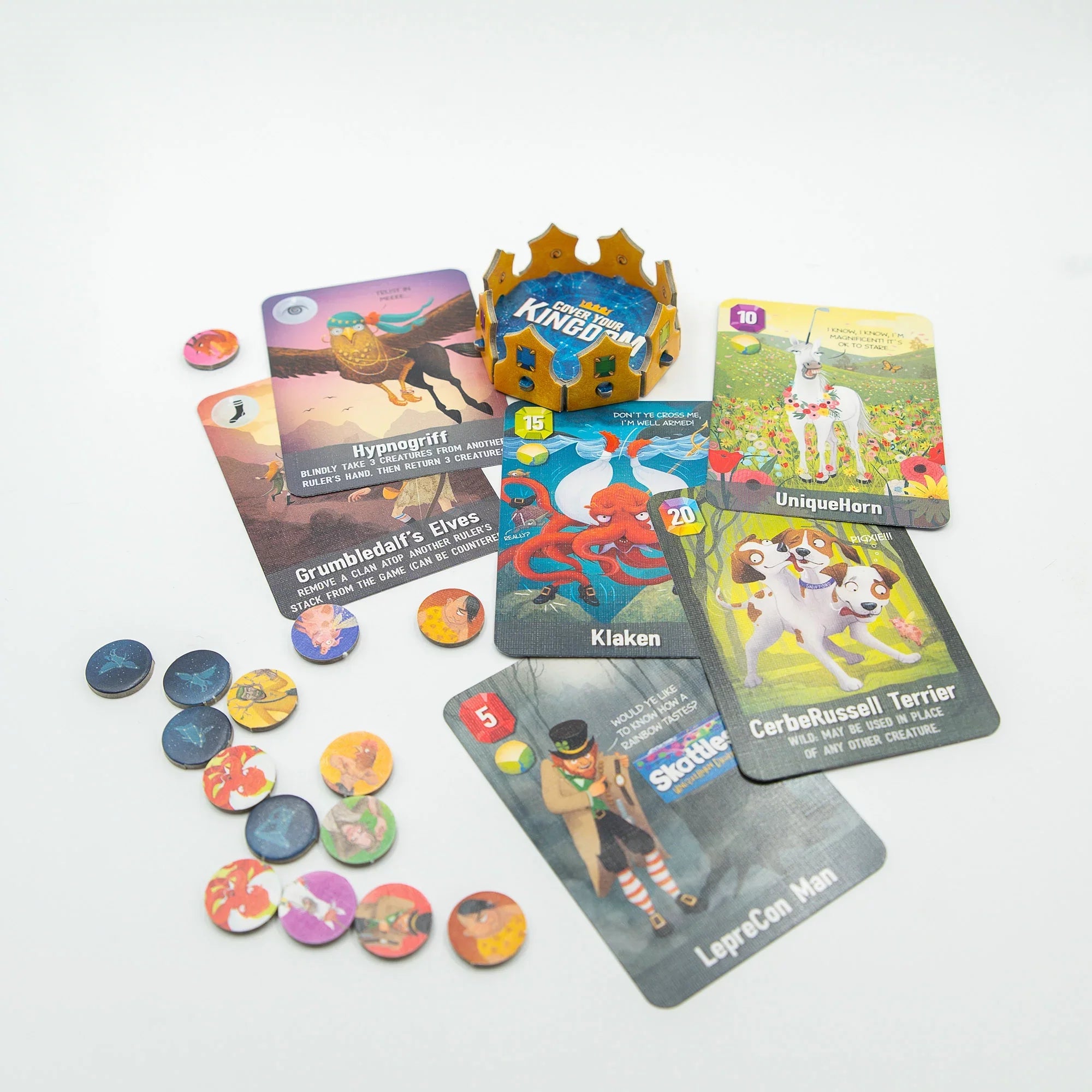 Cover Your Kingdom Board Game, by Grandpa Beck's Games