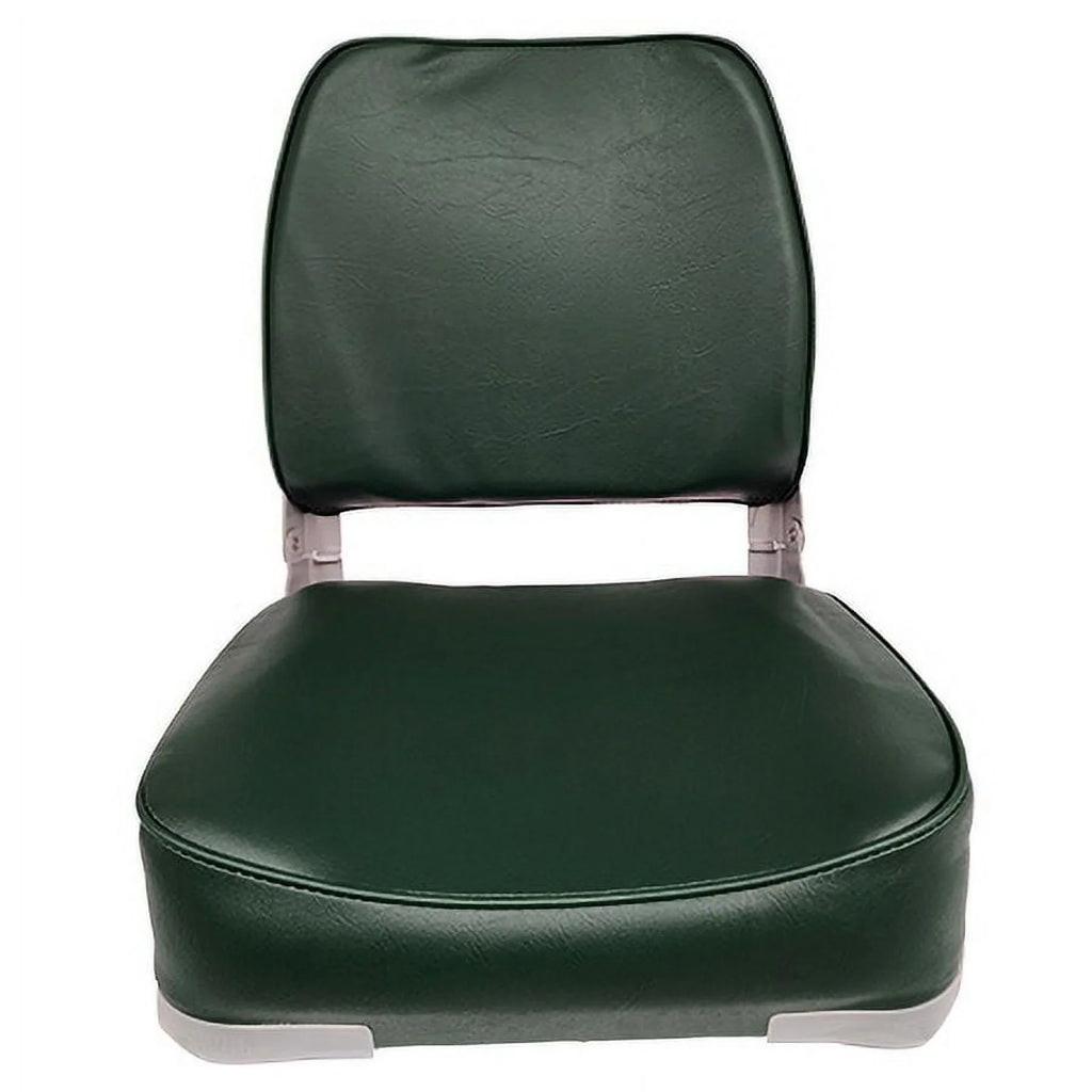 Boat Seat Low Back Fold Down Marine Boating Bass Fishing Pontoon 1003-