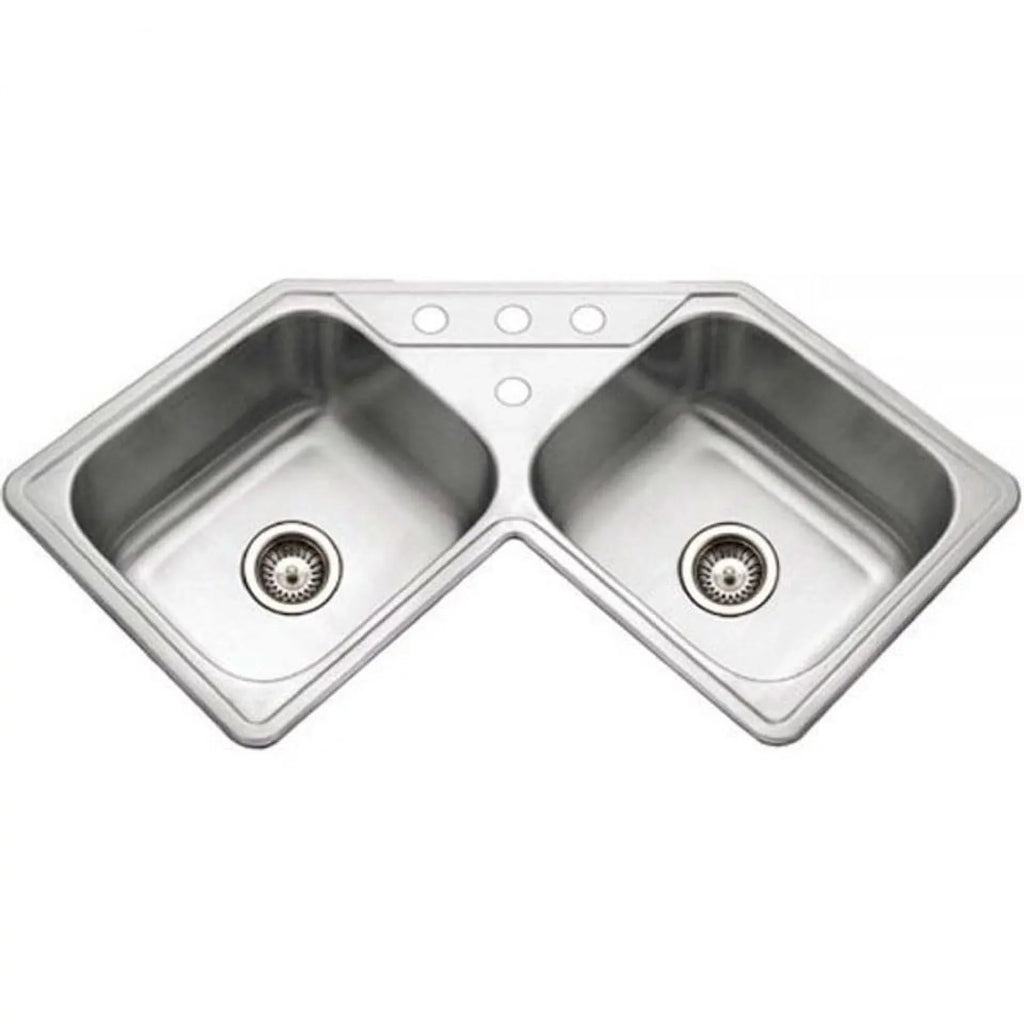 Houzer -3221-1 31-7/8" x 31-7/8" Stainless Steel Topmount Kitchen Sink