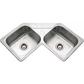 Houzer -3221-1 31-7/8" x 31-7/8" Stainless Steel Topmount Kitchen Sink