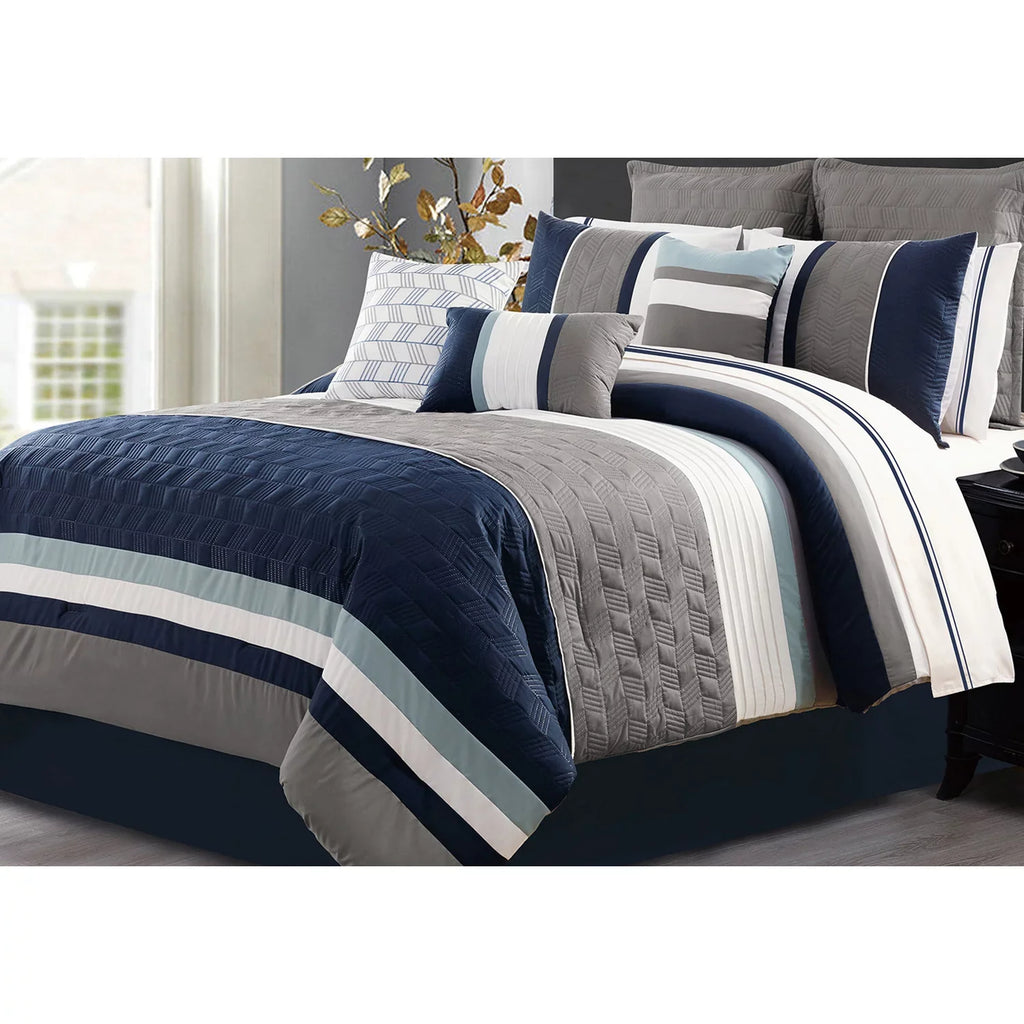 Comforter Set 7PC Q Ryker
