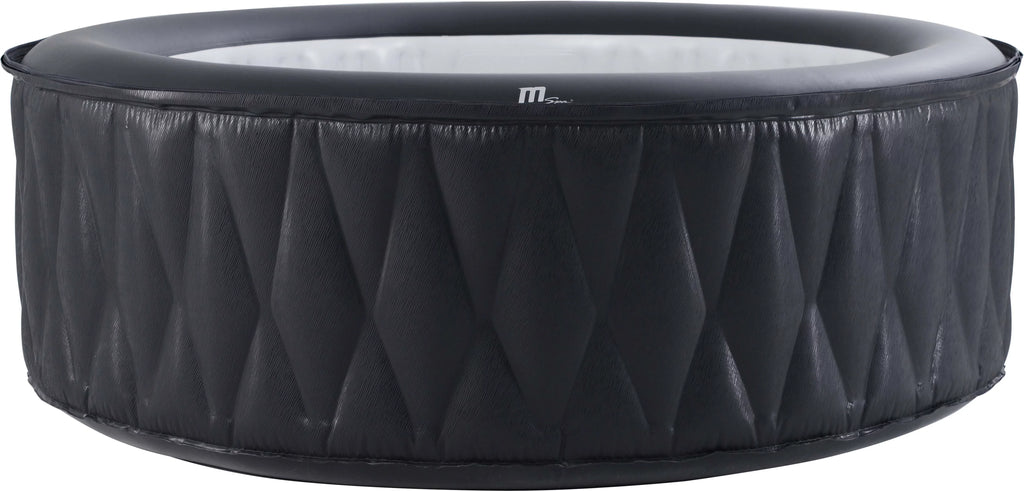 Mspa Mont Blanc, A Premium Inflatable Hot Tub & Spa, 118 Jets, 700w Massage Air Blower, 1350w Water Heater, One Piece Easy Install, Round, 2+2 Persons