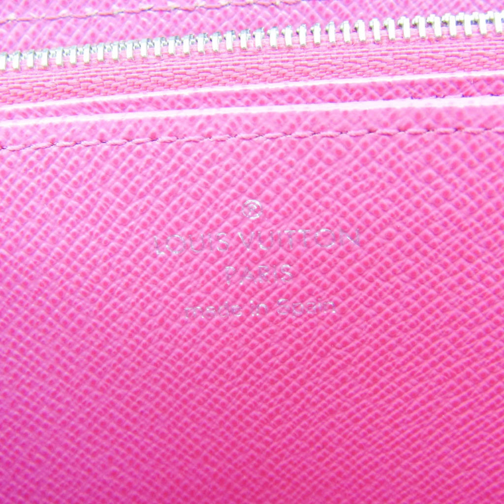 Pre-Owned Louis Vuitton Epi Zippy-wallet M64838 Women's Epi Leather Long Wallet (bi-fold) Hot Pink,Noir (Good)