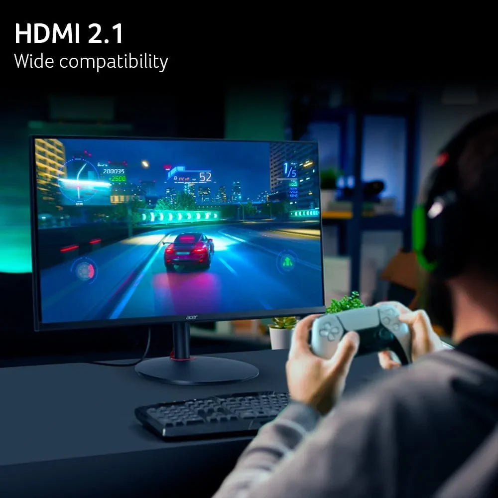 Acer 32” 144Hz 4K Gaming Monitor 1ms  FreeSync Premium  (3840x2160) -P3 90% Delta E<1  HDR400  2.1  2.1x2, DisplayPort, , Speaker Nitro XV322QK
