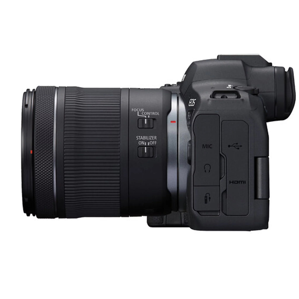 Canon  R6 Mark  Mirrorless Digital Camera with  24-105mm f/4-7.1  Lens  + 64GB Memory + Case+ Steady Grip Pod + Tripod+ Software Pack + More (30pc Bundle)