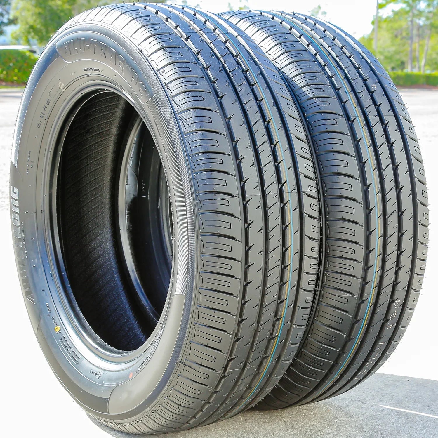 Armstrong Blu-Trac  215/65R17 99V A/S All Season Tire Fits: 2011-14 Ford Mustang Base, 2005-07 Chrysler 300 Touring