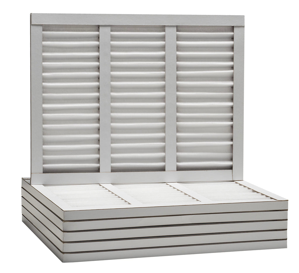 Aerostar 14x24x1   8, Pleated Air Filter, 14x24x1, Box of 6, Made in the