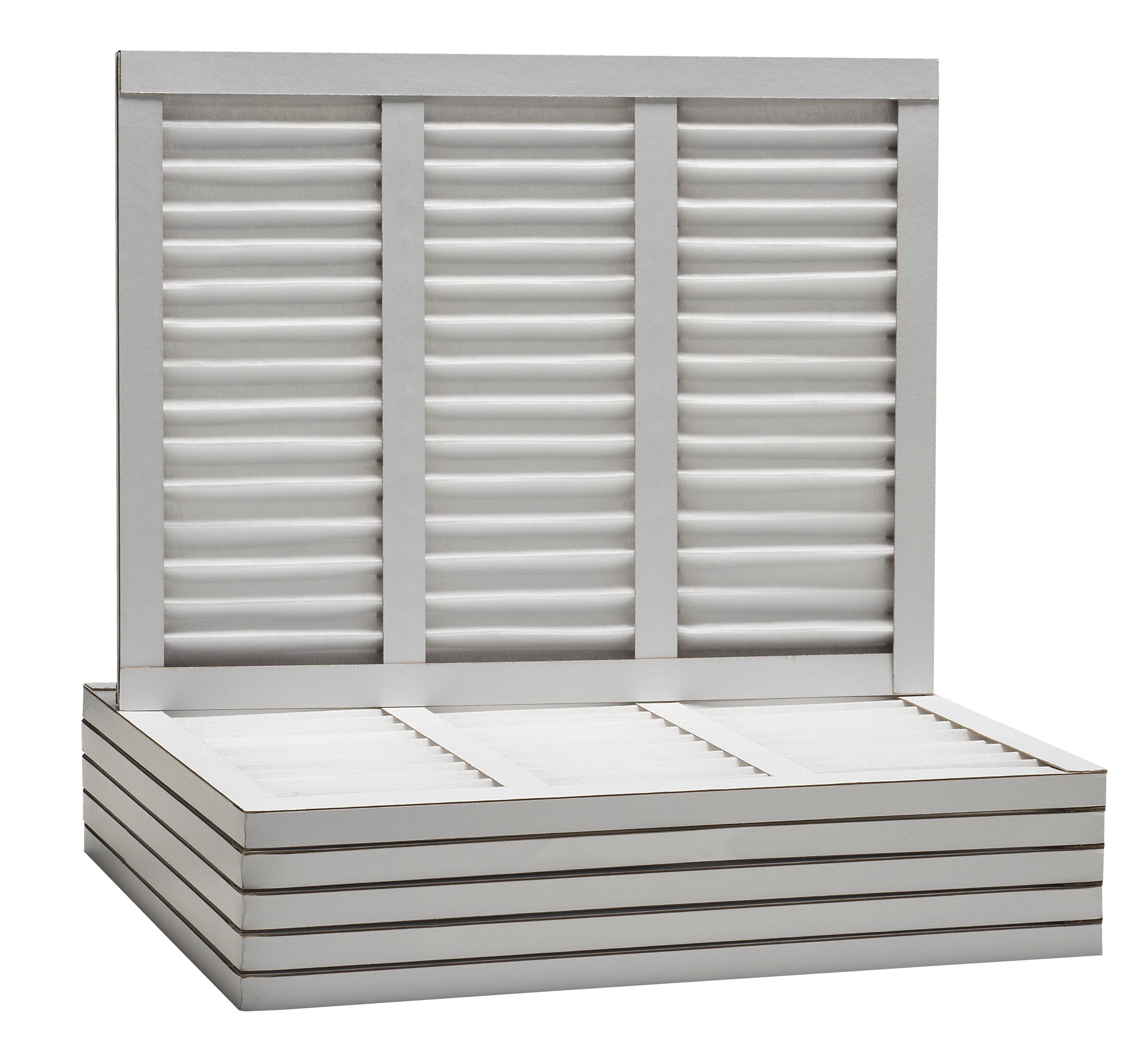 Aerostar 14x24x1   8, Pleated Air Filter, 14x24x1, Box of 6, Made in the