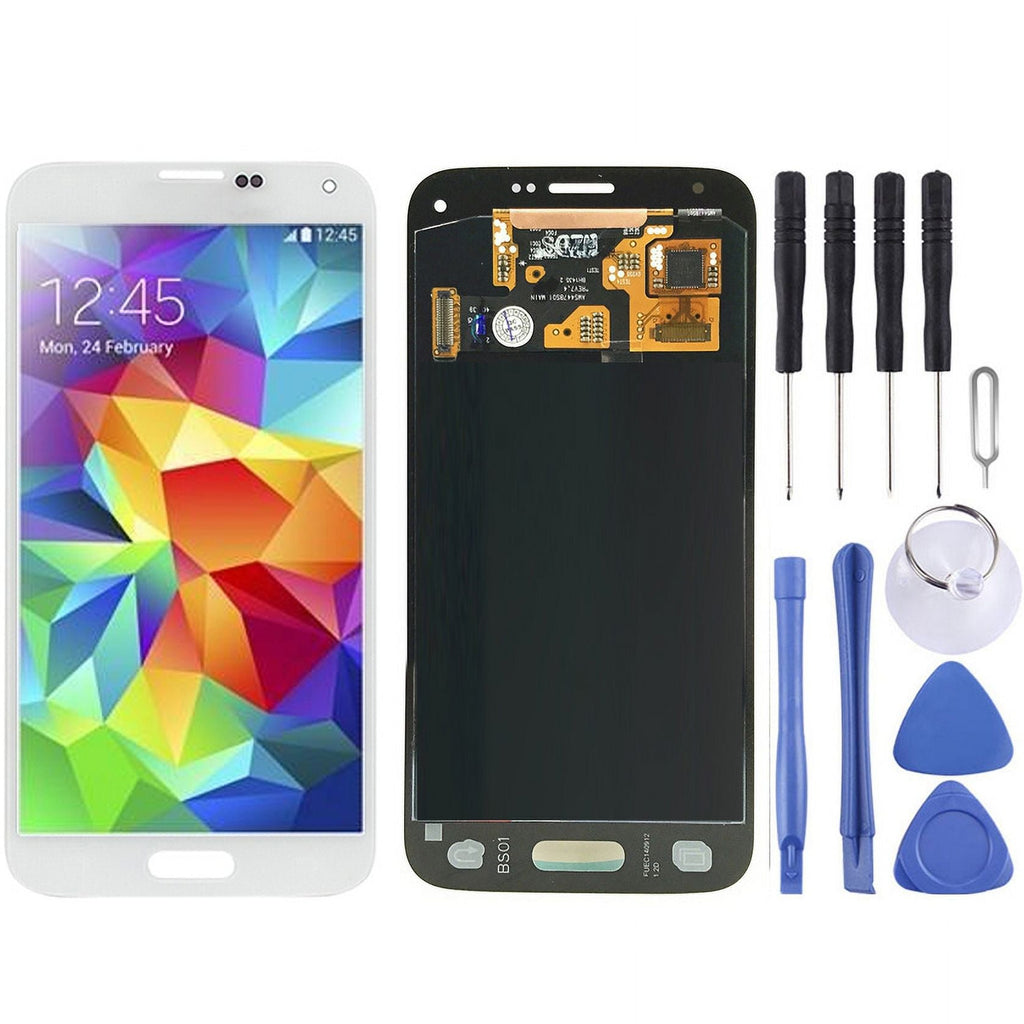 Cellphone Spare Parts  Original  + Touch Panel for Galaxy S5 mini / G800, G800F, G800A, G800HQ, G800H, G800M, G800R4,