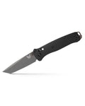 Benchmade Tanto Blade Black Aluminum Handle Folding Knife - -537GY-03