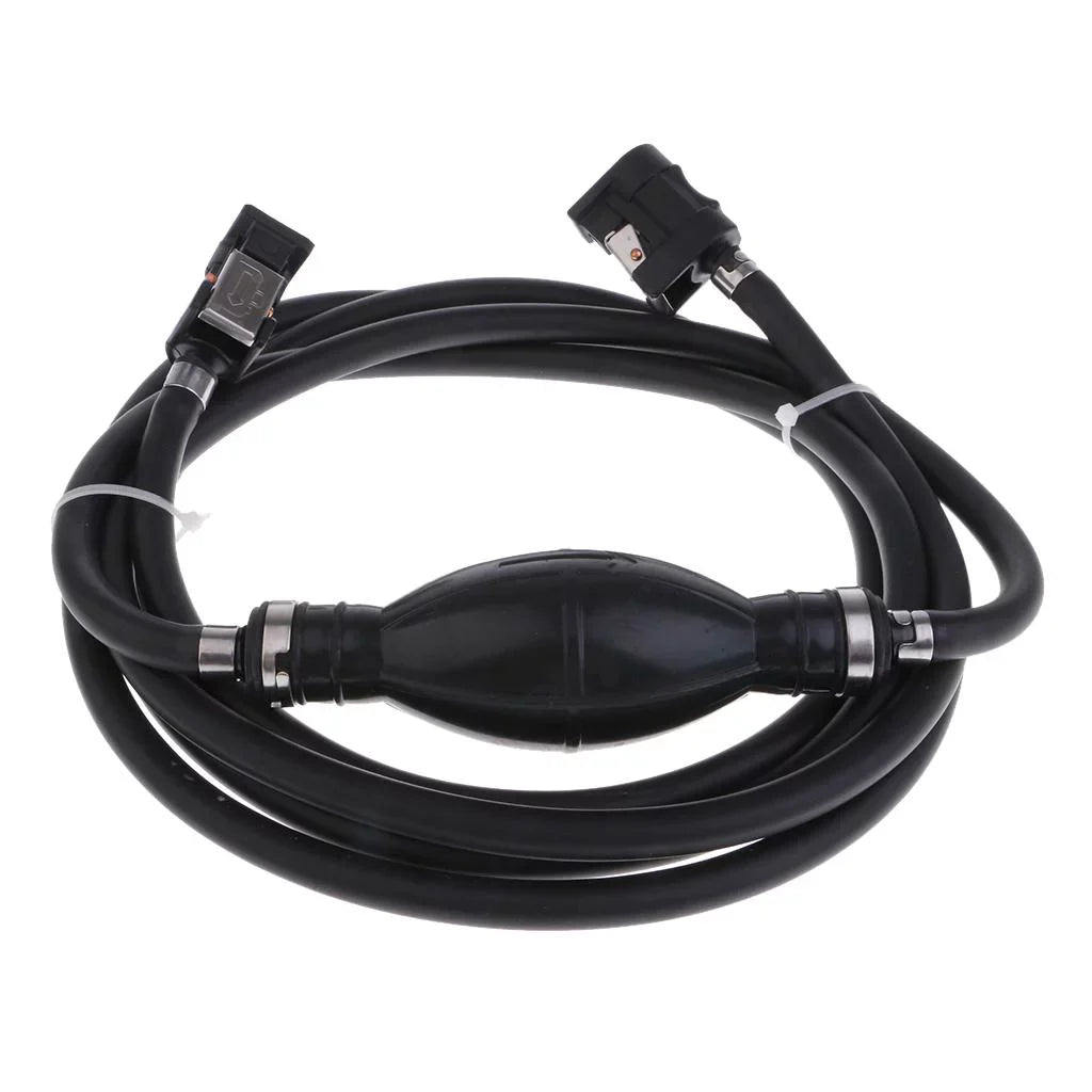 Universal Marine Boat RVs Fuel Line with Petrol Tank Connector And Bulb (Rubber) - 6.5x11mm