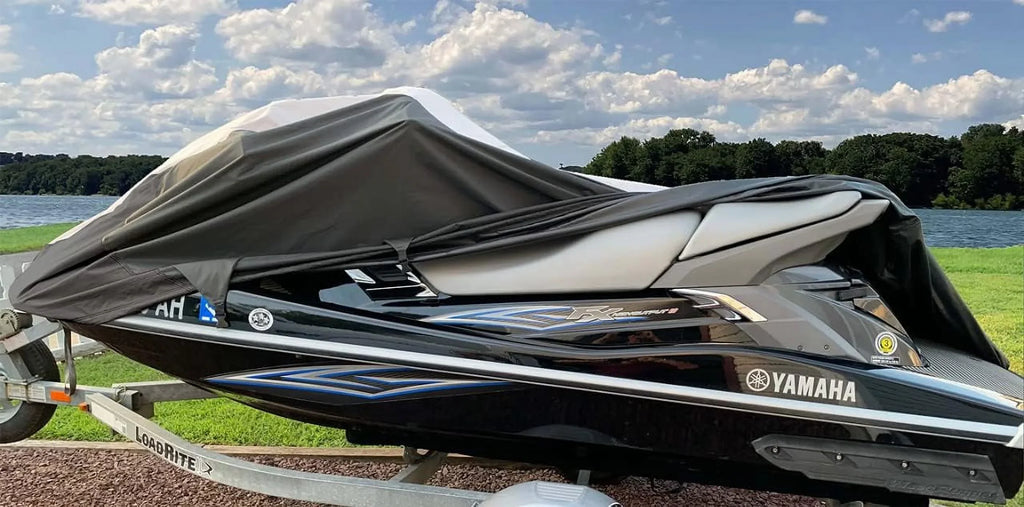 Super Heavy-Duty Jet Ski Cover Jetski Compatible For  Sea Doo Sea-Doo  215 2012-2016