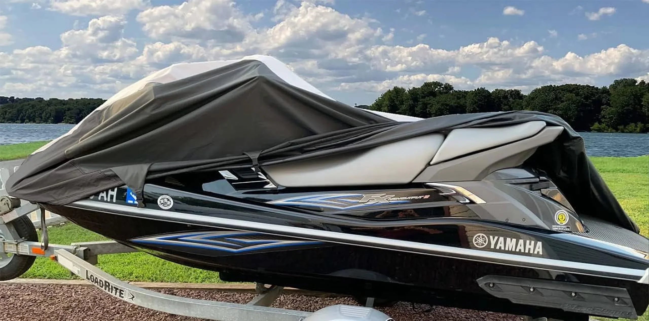 Super Heavy-Duty Jet Ski Cover Jetski Compatible For  Sea Doo Sea-Doo  215 2012-2016