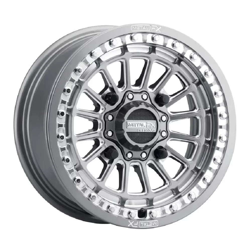 MetalFX Delta Bdlk  15" Wheels Gm 33" Race Soft Tires Can-Am Maverick X3 / Honda Pioneer 1000 / Talon