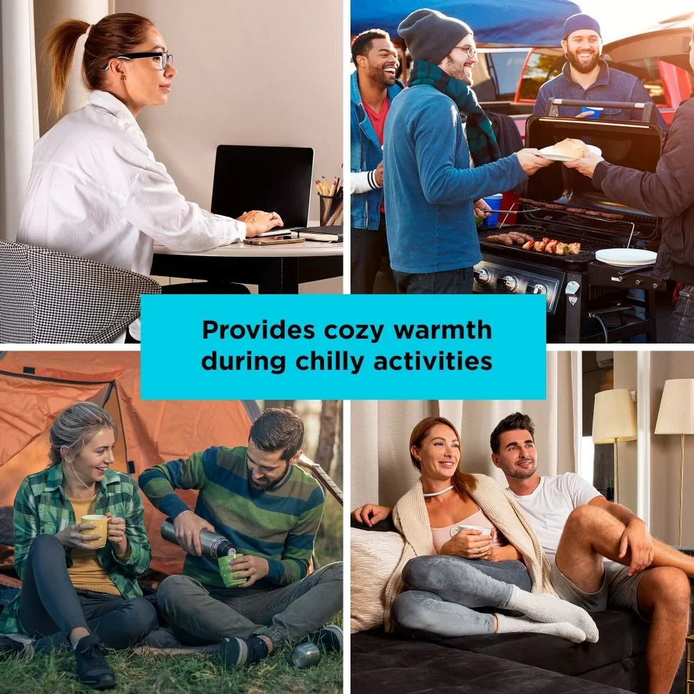 '+ Comfortpak, Wearable Cooling and Heating Device, Cloud White (BCWCC101-10)