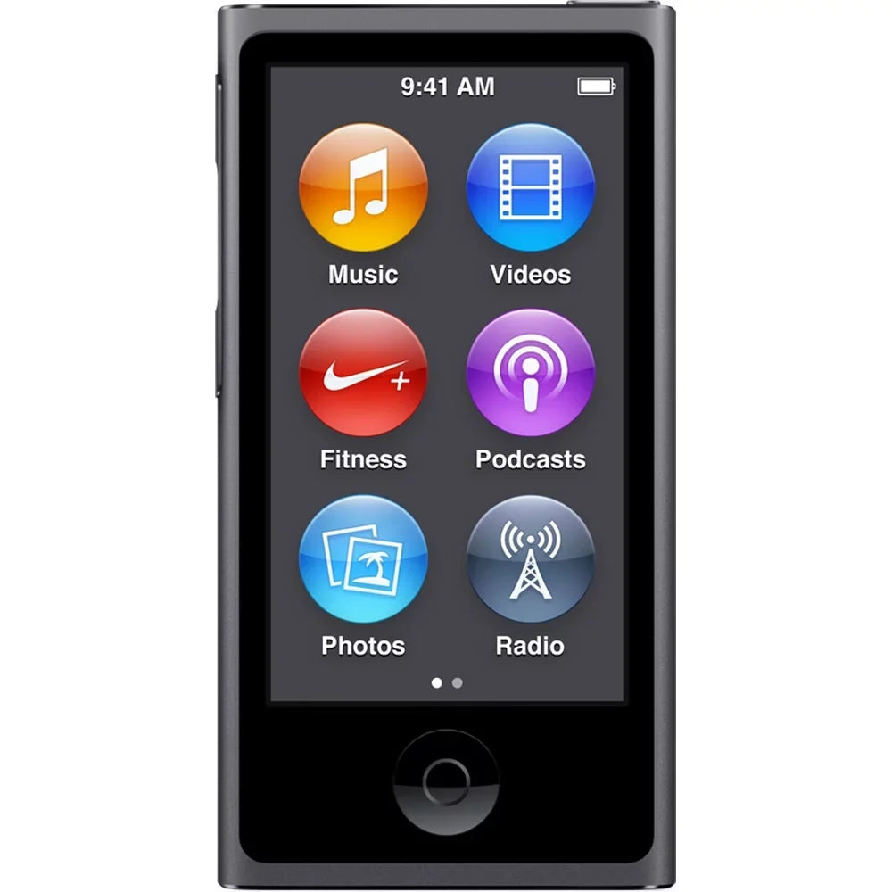 Apple 8th Gen 16GB Space Gray  | MP3 Player -Used Fair Condition | Silicone Case + Screen Protector + 1 Year Warranty