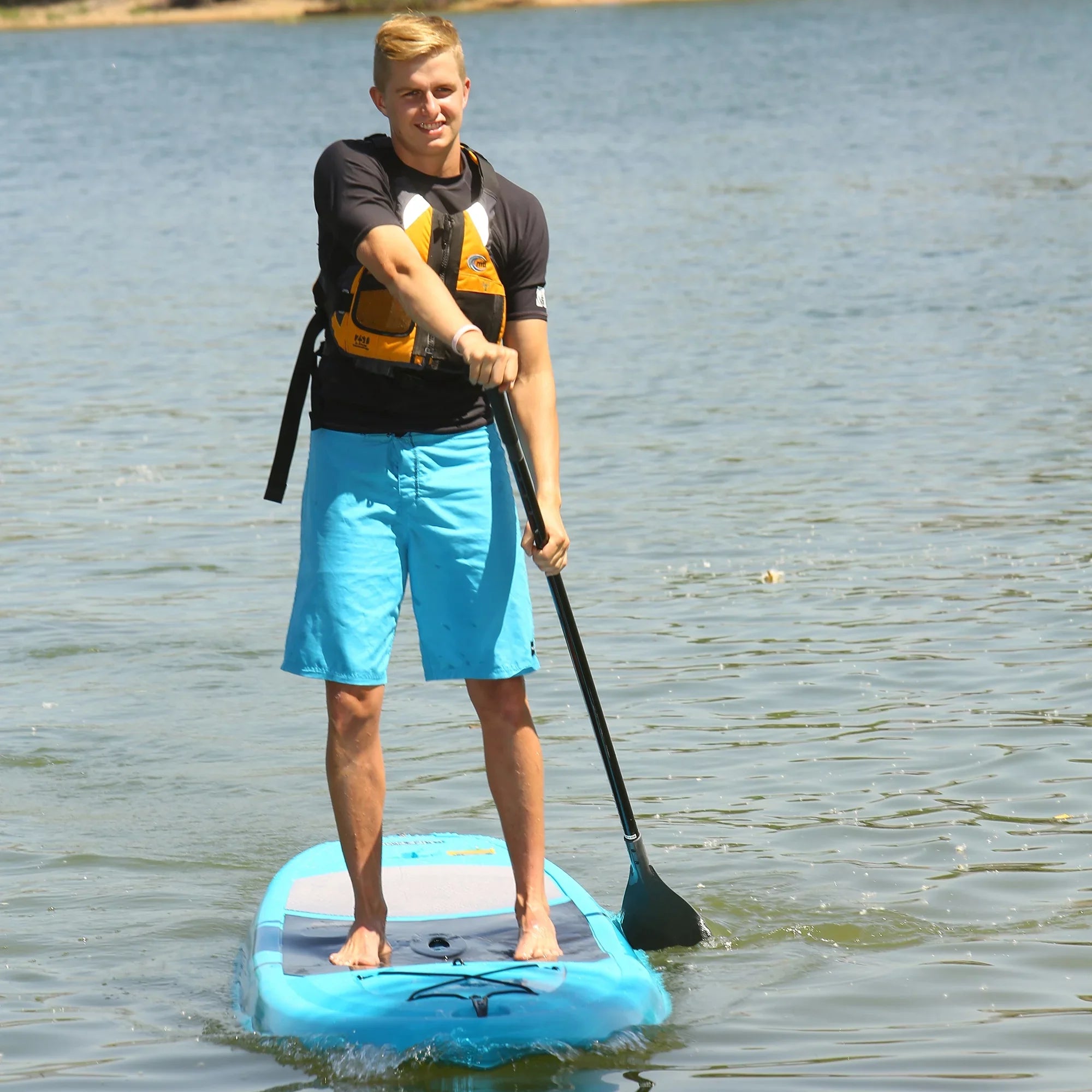 Lifetime Amped 11 ft Stand-up Paddleboard, Glacier Blue (90579)