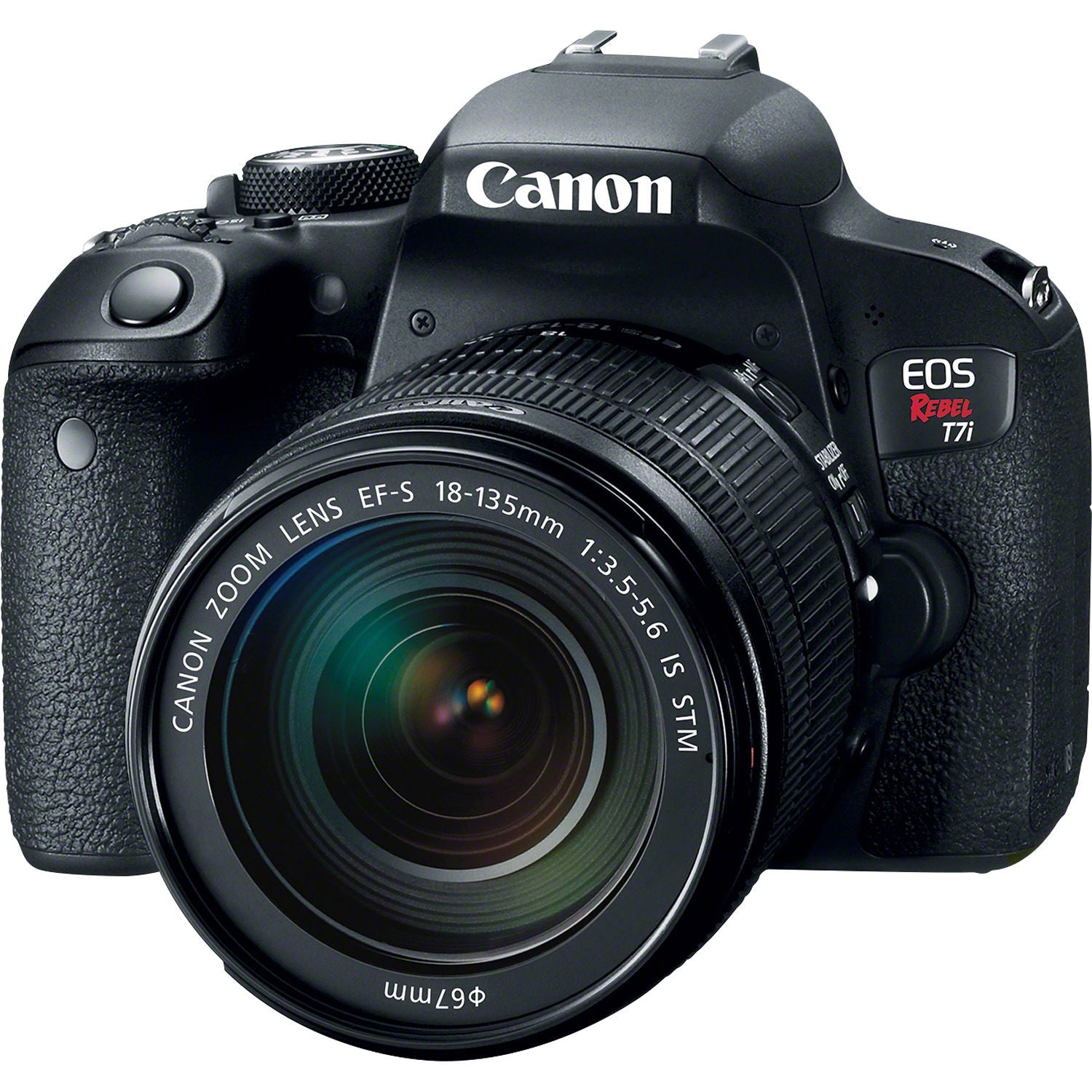 Canon  Rebel T7i/800D  Camera with 18-135mm Lens with 75-300mm Lens   32GB Card   Case   Flash   Filters   Remote Kit