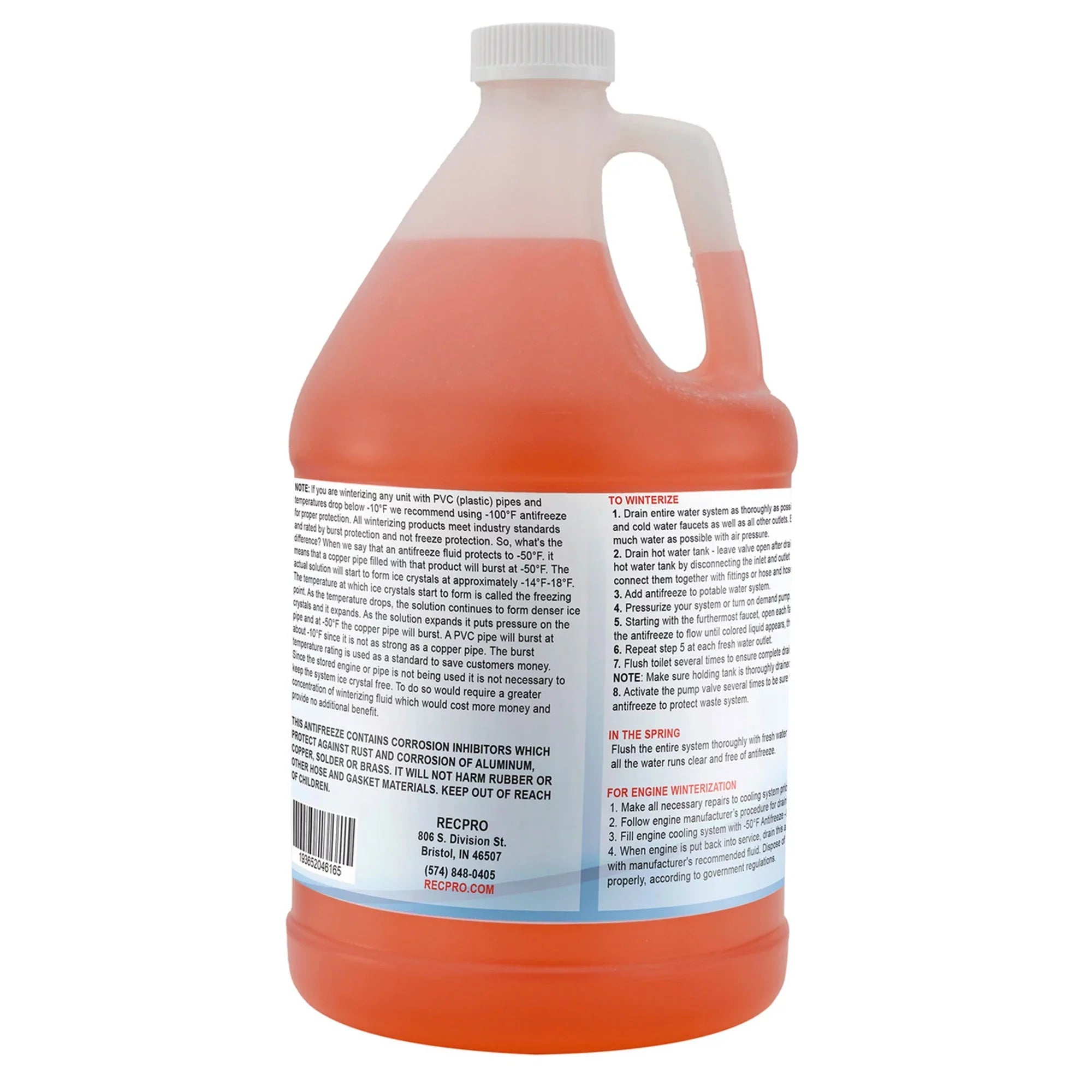 RecPro  Antifreeze Concentrate Fluid for Winterizing Vehicles (2 Pack)