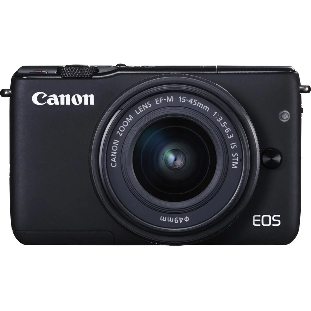 Canon  M10 18 Megapixel Mirrorless Camera with Lens, 0.59", 1.77", Black