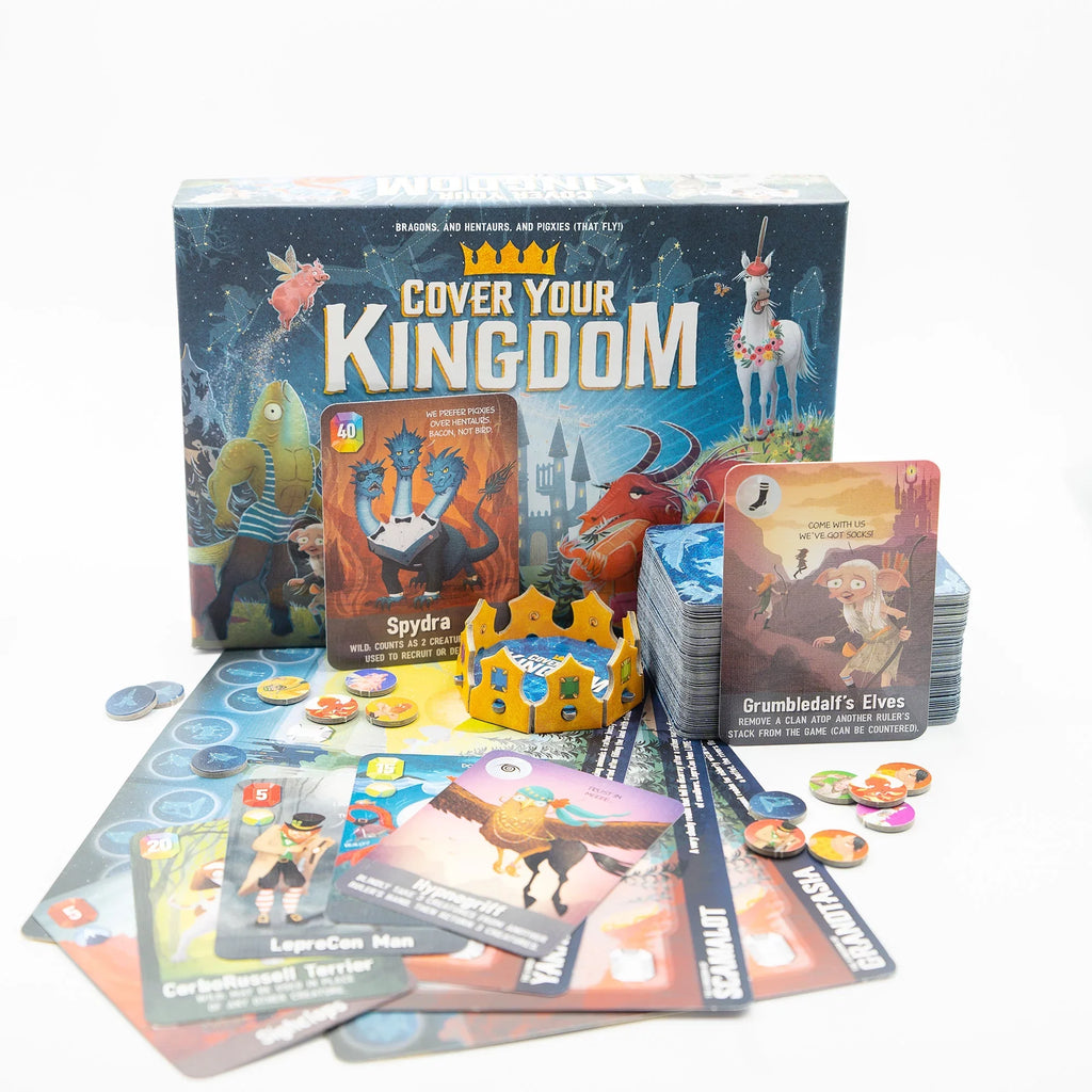 Cover Your Kingdom Board Game, by Grandpa Beck's Games