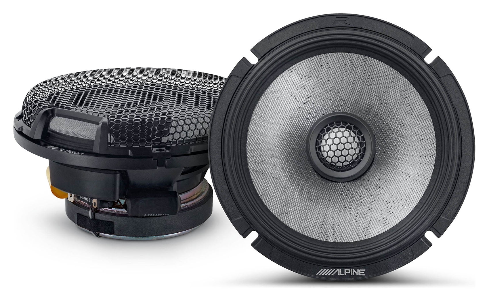 (4) Alpine R2-S65 6.5" 2-Way Car Audio Speakers High-Resolution Certified