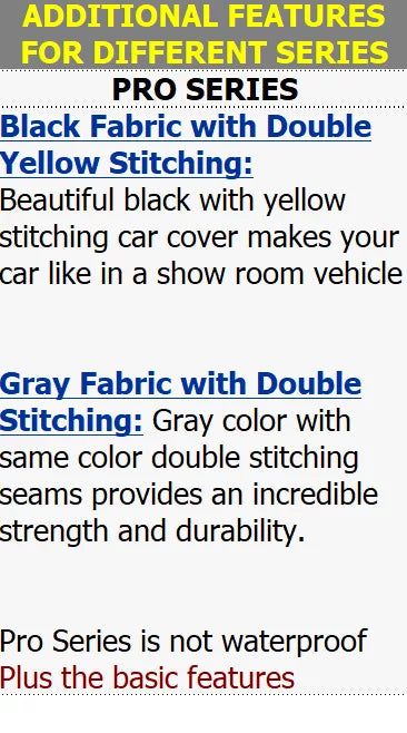 Car Cover fits 2019 2020 Cadillac XT4  XtremeCoverPro Waterproof Silver Series Grey
