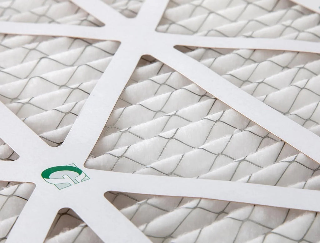 6 Pack of 16x25x4  13 Pleated 4" Inch Air Filters by Glasfloss. Actual Size: 15-1/2 x 24-1/2 x 3-3/4