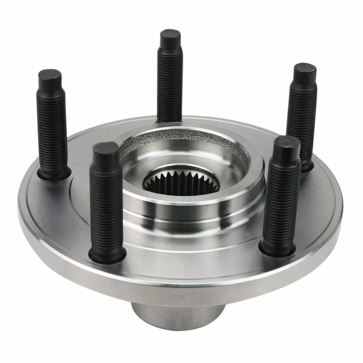 AutoShack Front Wheel Hub Bearing Set of 2 Driver and Passenger Side Replacement for 2007 2008 2009 2010 Ford Edge 2007-2010 Lincoln  3.5L V6   5-Lug HB618519PR