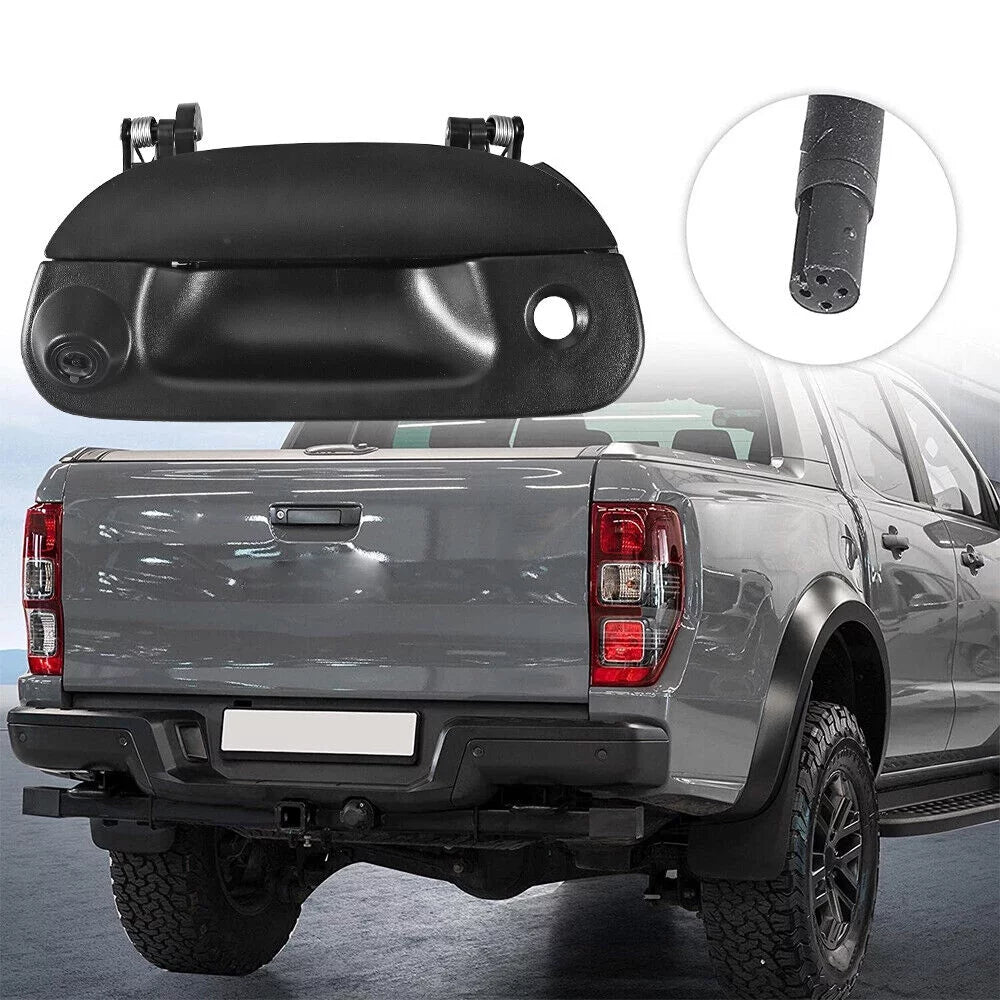 Paddsun   F150 F250 97-07 Rear View Backup Camera Kit w/ Wiring & Tailgate Handle