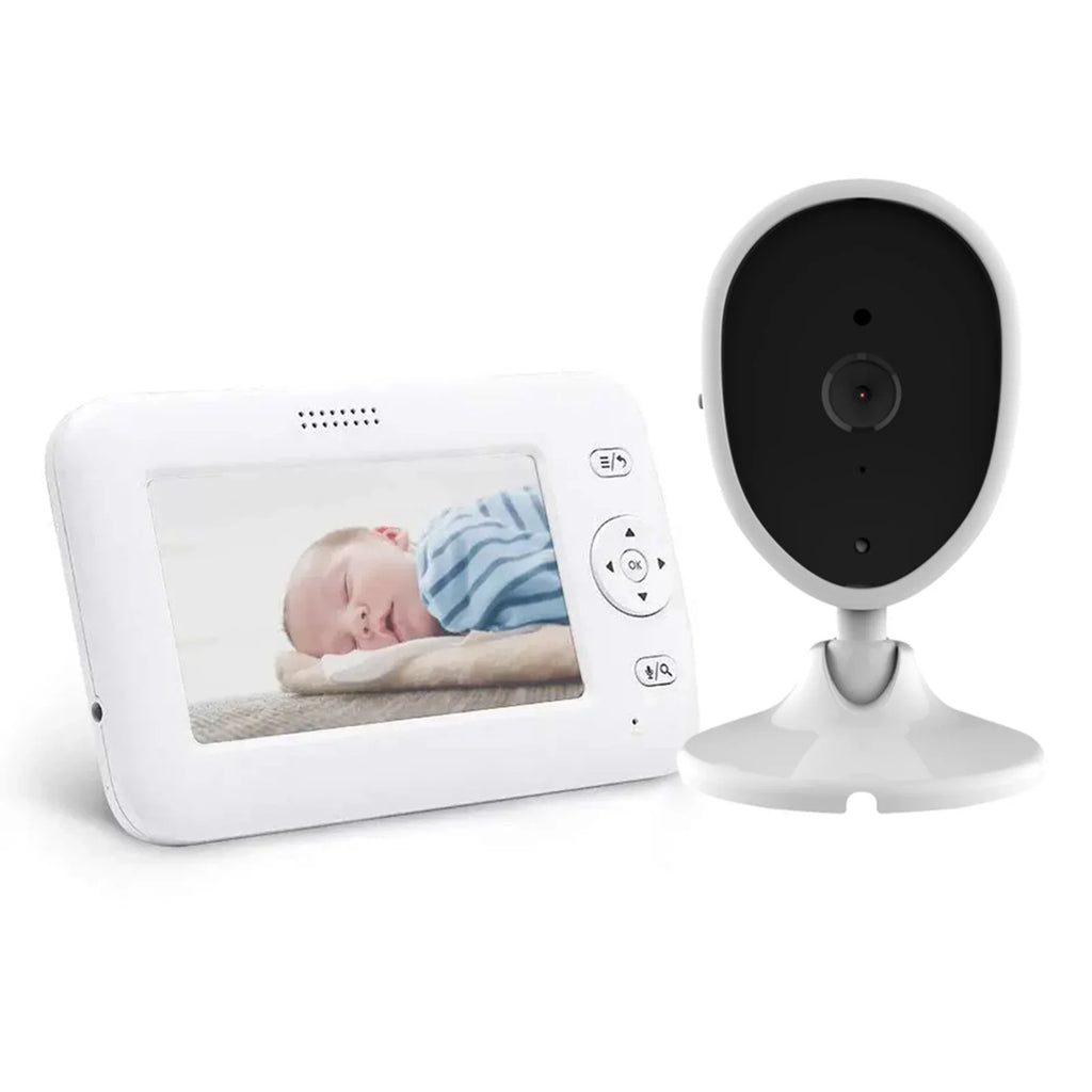 Arealer Wireless Monitor Video Monitor for Monitor with 4.3 Inch   Screen Room Detection Motion Detection  Functions Built-in Lullabies
