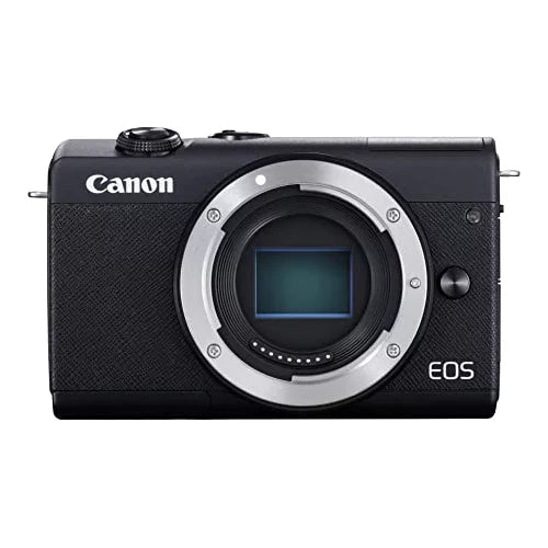 Canon  M200 Mirrorless Camera (Black) +15-45mm f/3.5-6.3   Lens (Graphite) +3  Filter +64GB