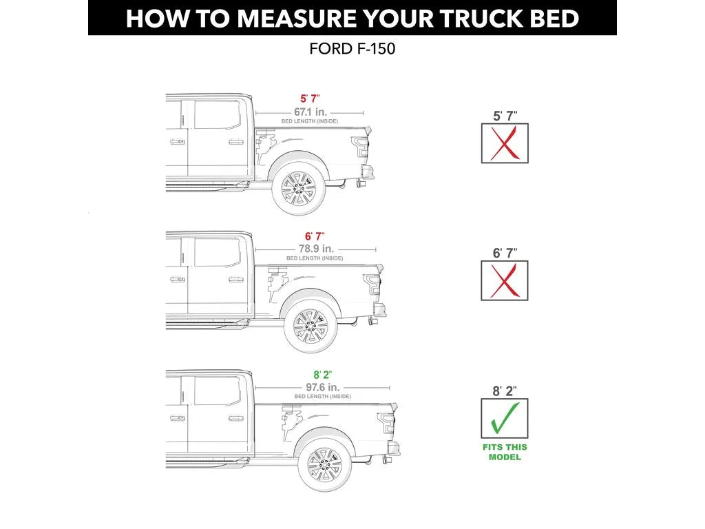 by RealTruck Revolver X4s Hard Rolling Truck Bed Tonneau Cover | 80338 | Compatible with 2021 - 2023 Ford F-150 8' 2" Bed (97.6")