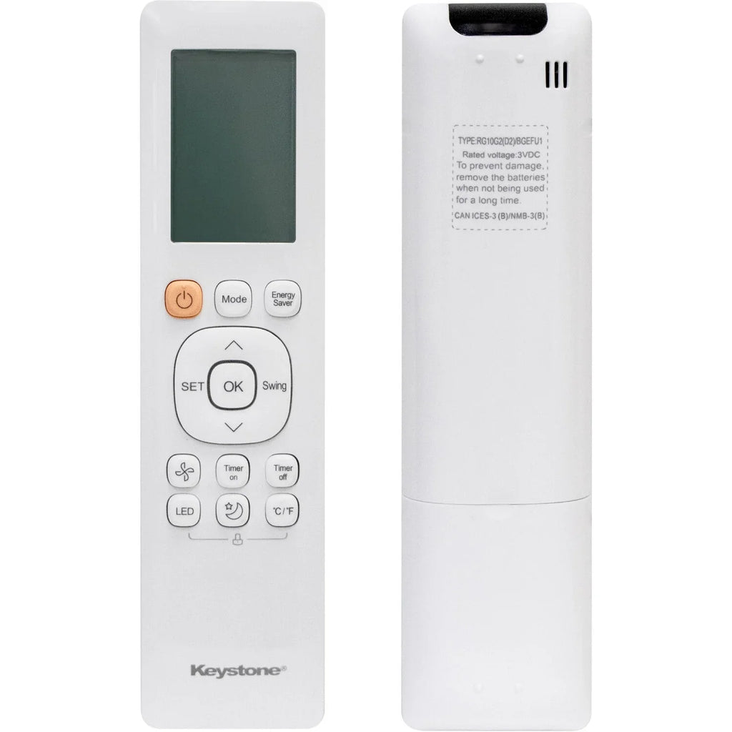 Keystone 8,000  Window Mounted Inverter Air Conditioner with Remote Control