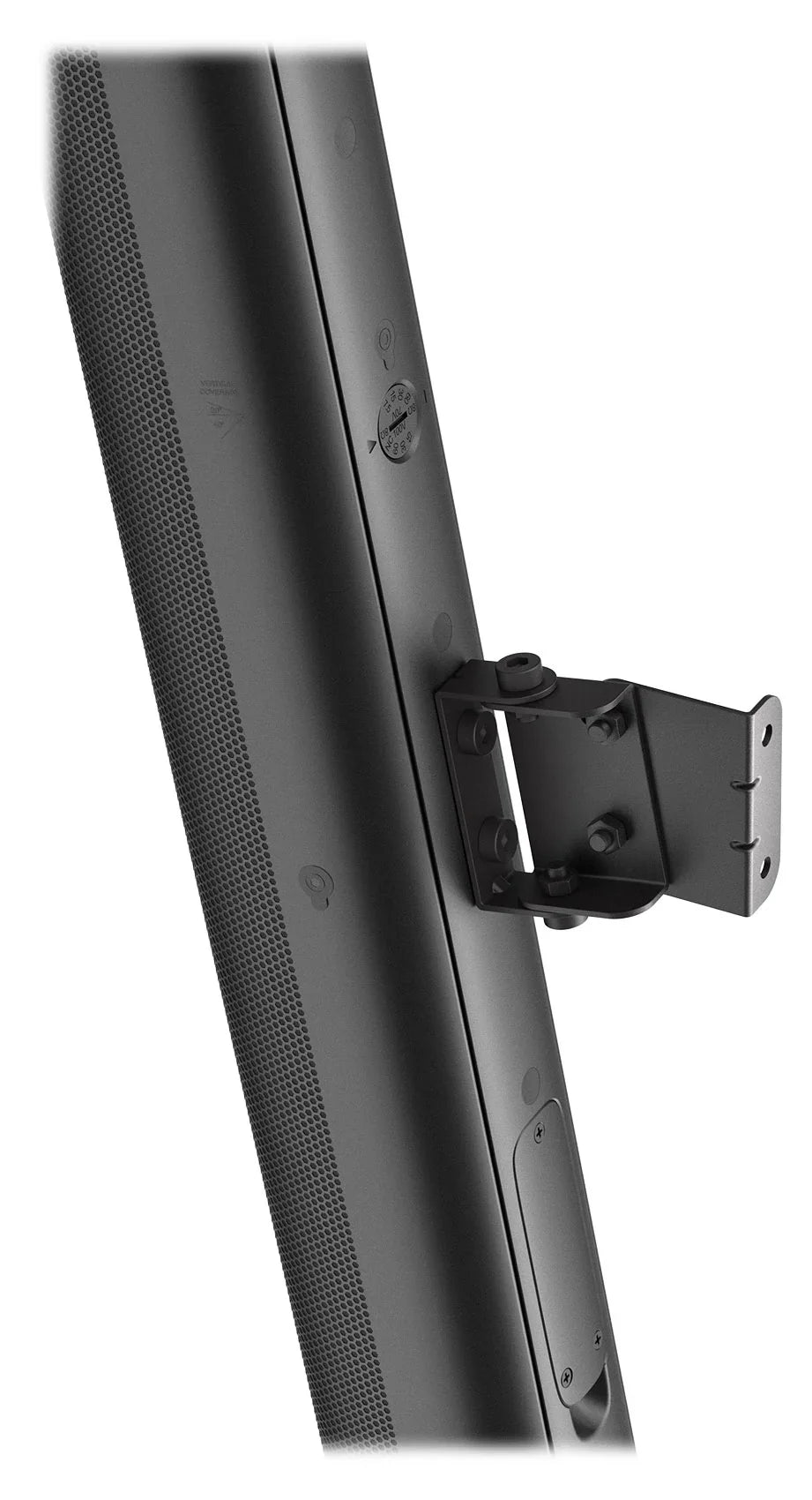 (6)  COL600- 24" Black 70V Commercial Column Wall Mount Array Speakers+Amp