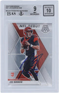 Joe Burrow Cincinnati Bengals Autographed 2020 Panini Mosaic #261 Beckett Fanatics Witnessed Authenticated 9/10 Rookie Card - 9,9,10,9 Subgrades - Fanatics Authentic Certified