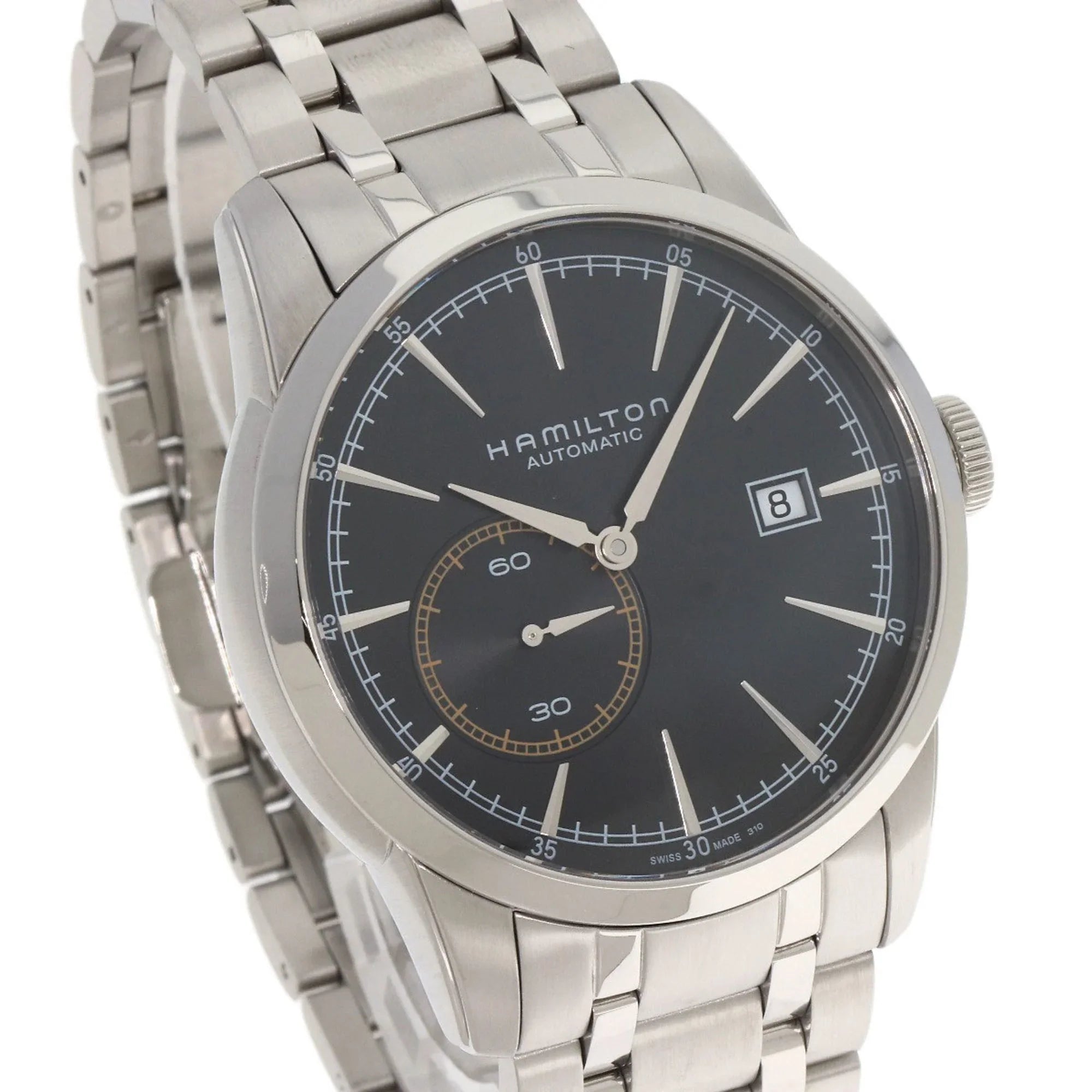Pre-Owned Hamilton H405150 American Classic Railroad Watch Stainless Steel  Men's  (Good)