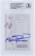 Tua Tagovailoa Miami Dolphins Autographed 2020 Panini Contenders Optic Magenta Printing Plate #93 #1/1 Beckett Fanatics Witnessed Authenticated Rookie Card - Fanatics Authentic Certified