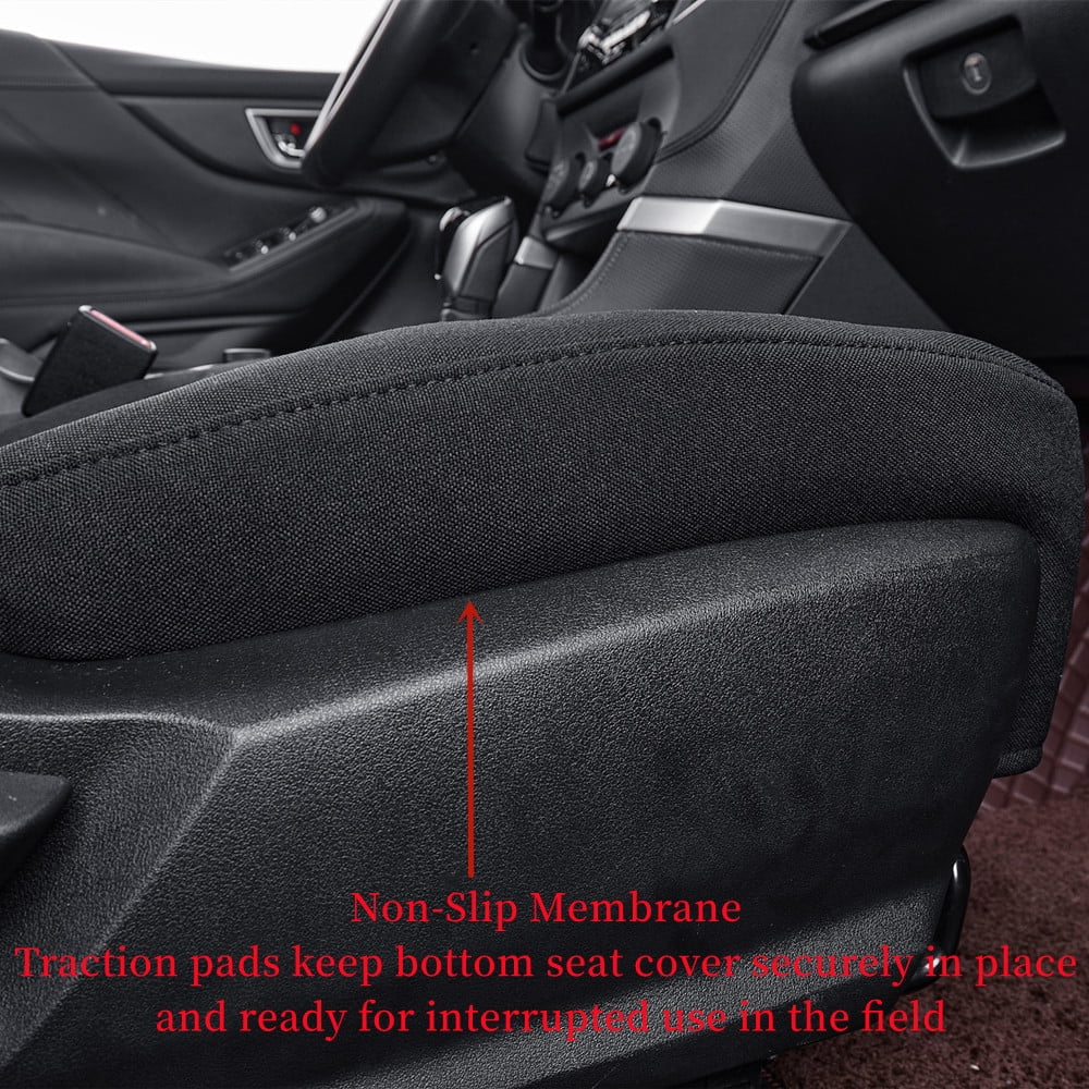 Coverdream Custom Fit  Car Seat Covers for Hyundai  2018 2019 2020 2021 2022 2023 - Polyester (Black,Full Set)