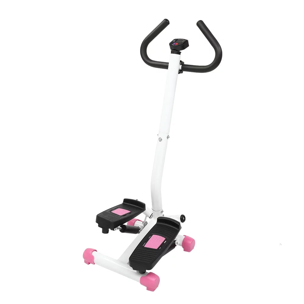 SalonMore Twist Stepper Exercise Equipment, with Handlebar and  Monitor, for Losing Weight
