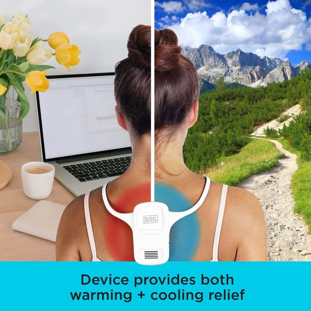 '+ Comfortpak, Wearable Cooling and Heating Device, Cloud White (BCWCC101-10)