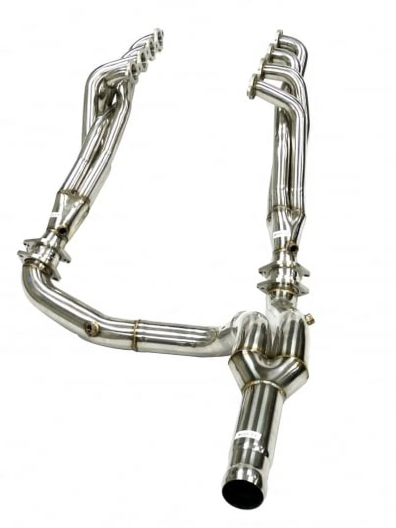 Catted Header Fits For 2014+  Chevy Silverado/  Sierra 1500 5.3L/6.2L