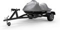 Weatherproof Jet Ski Covers for Yamaha  2021 - Silver - High Sun Protection - All Weather - Trailerable - Protects from Rain, Sun,  Rays, and More! Includes Trailer Straps and Storage Bag