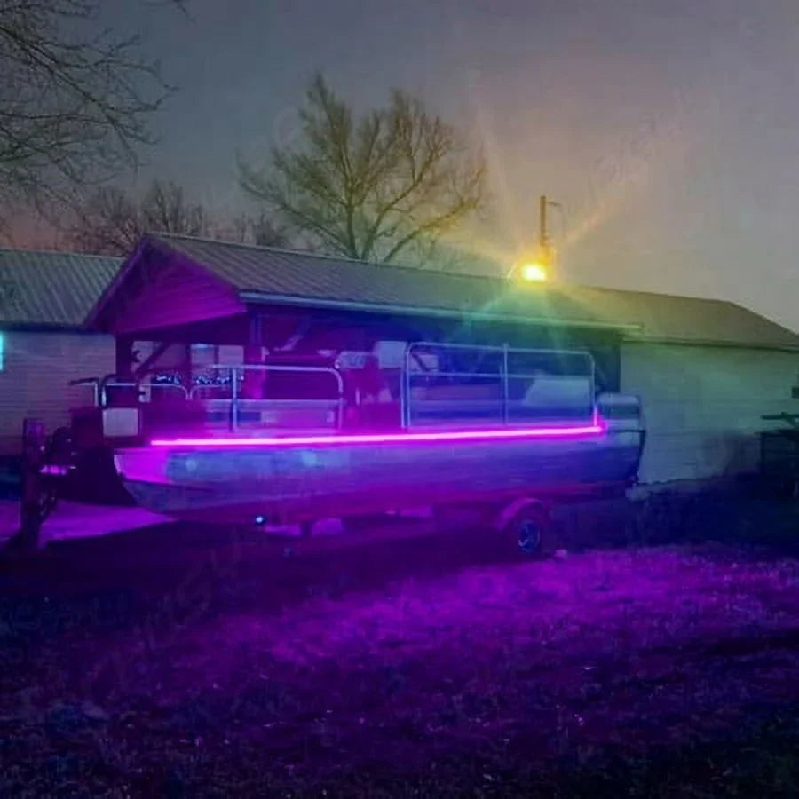 Lights Strip, Purple 300 LEDs Light Strips Kit for Bedroom, Home, Kitchen