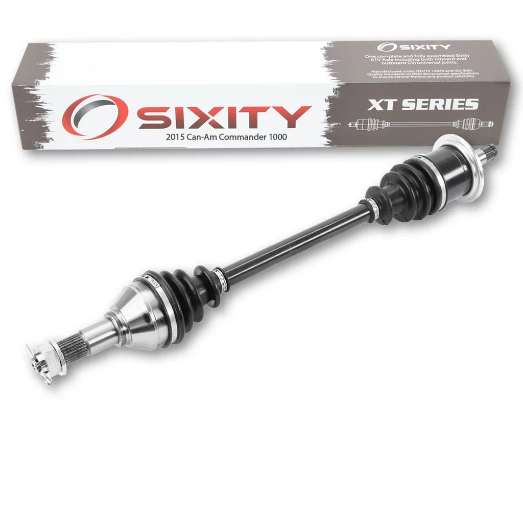Sixity  Front Left Axle compatible with Can-Am Commander 1000 2015 -  1000   4X4